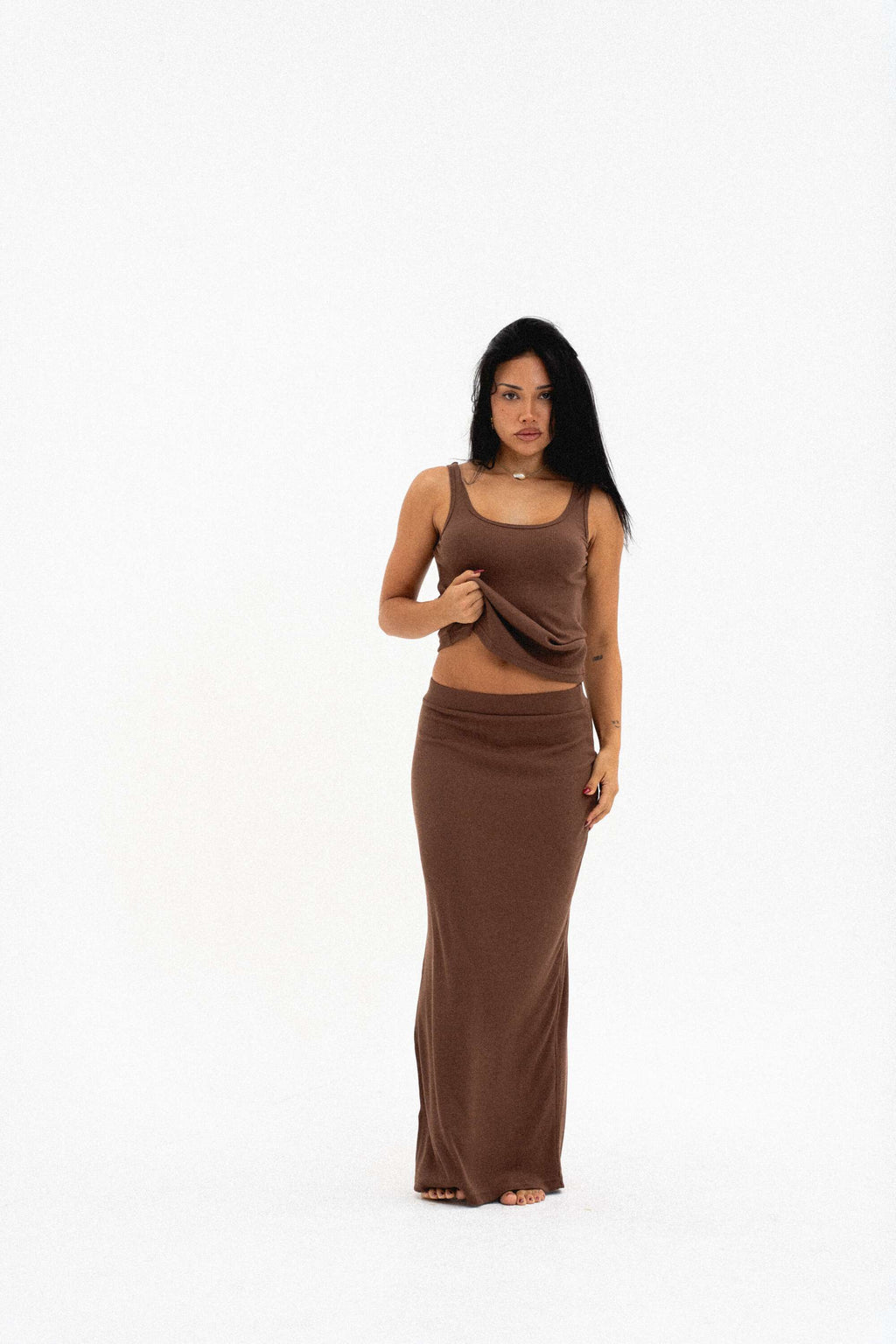 SLINKY LONG SKIRT