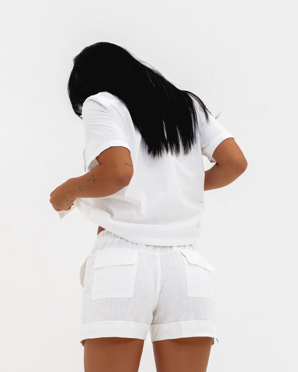 KIRA LINEN SHORT PANTS