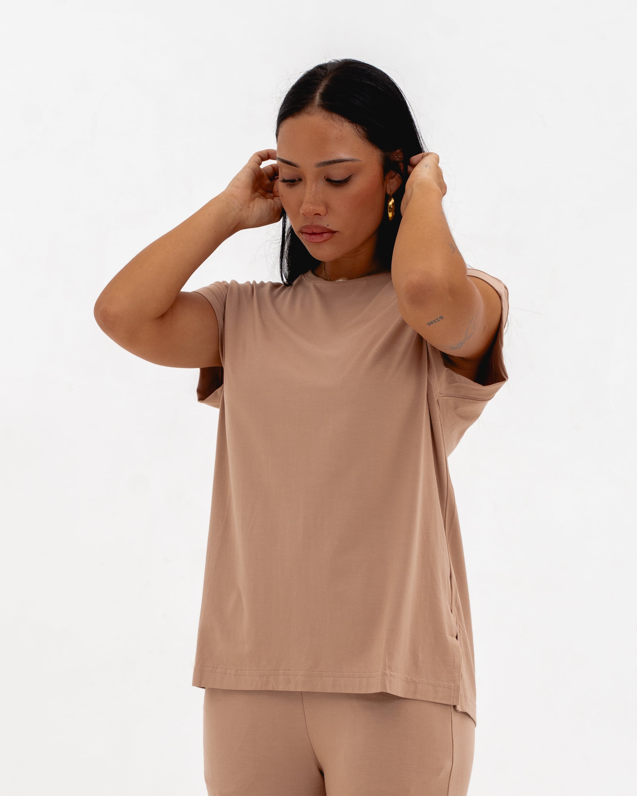 LONG T-SHIRT NO SLEEVE